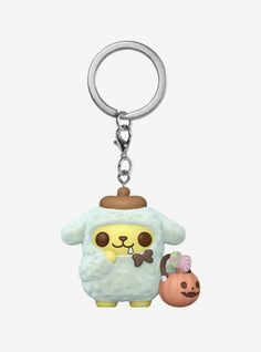 Funko Pompompurin Pocket Pop! Flocked Vinyl Key Chain Hot Topic Exclusive Pompompurin Halloween, Vinyl Keychain, Studio Ghibli My Neighbor Totoro, Ghibli My Neighbor Totoro, Sanrio Pompompurin, Forest Spirits, Nobara Kugisaki, Anime Store, My Neighbor Totoro