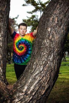 "Rainbows never get old. This shirt has been our all time best seller for the past 10 years! Tie dyed in vibrant unisex rainbow colors. It's fun, bright and really makes one stand out in a crowd. Made of 100% Fine Jersey cotton and dyed with colorfast dyes. SMALL Chest 30\"-32\" Waist 28\"-30\" MEDIUM Chest 34\"-36\" Waist 30\"-32\" LARGE Chest 38\"-40\" Waist 32\"-33\" XL Chest 42\"-44\" Waist 33\"-34\" 2XXL Chest 46\"-48\" Waist 36\"-38\" Instagram: www.instagram.com Facebook Page: www.faceboo Casual Rainbow Hand Dyed T-shirt, Hand Dyed Rainbow T-shirt For Summer, Casual Hand Dyed Rainbow T-shirt, Tie Dye Rainbow, Pride Tees, Rainbow Shirt, Small Chest, May 13, Tie Dyed