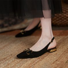 $55.00 Womens Shoes Flats, Suede Shoes Women, Jewelry Elegant, Summer Flats, Pu Heels, Stylish Shoes, Leather Loafers, Yellow Black, Metal Jewelry