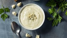 The Absolute Best Blue Cheese Dressing, According To Our Taste Test - Tasting Table Olive Garden Alfredo Sauce Recipe, Blue Cheese Dressing Recipe, Olive Garden Alfredo Sauce, Blue Cheese Dressing, Alfredo Sauce Recipe, Summer Cooking, Alfredo Sauce, Dressing Recipe, Blue Cheese