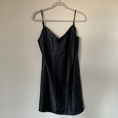 Silky Black Slip Dress. Brand New Condition Black Slip Dress, Black Slip Ons, Women's Intimates, Slip Dress, Slip On, Brand New, Women Shopping, Clothes, Color