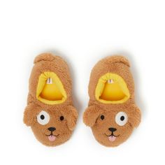 With extra slip-resistant outsoles, these easy on/off slippers are the perfect picks for play time. Each slipper is fitted with a multi-density cushioned insole and topped with memory foam for a cloud-like feeling on your little one’s feet. With an indoor/outdoor outsole, the bottom of these clog slippers is durable for constant slip-resistant support no matter where the day leads. IMPORTANT SIZING INFO: Our Critter Slippers tend to run small. To ensure the perfect fit, please check our size cha Non-slip Foam Flat Slippers, Non-slip Foam Slip-on Slippers, Foam Slip-on Slippers For Indoor Use, Indoor Non-slip Foam Slippers, Comfortable Slippers With Soft Sole, Comfortable Synthetic Slippers With Soft Sole, Non-slip Comfy Slip-on Slippers, Foam Slip-on Indoor Slippers, Comfy Non-slip Closed Toe Slippers