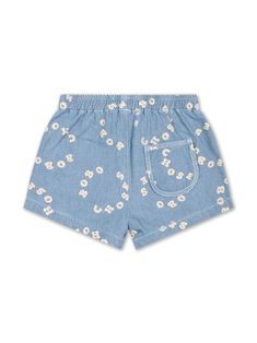 Baby Circle Denim Shorts from Bobo ChosesComposition: 100% Organic Cotton Playful Denim Blue Bottoms For Spring, Cotton Jean Shorts With Elastic Waistband In Medium Wash, Summer Cotton Jeans With Elastic Waistband, Spring Medium Wash Cotton Shorts, Playful Spring Jean Shorts, Playful Denim Shorts, Playful Denim Blue Bottoms, Cute Summer Cotton Jeans, Cute Cotton Jeans For Summer