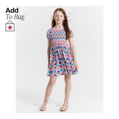 in stock Smocked Dress, Smocking, Pick Up, Floral Prints, In Store, Buy Online, Plaid, Free Shipping, Floral