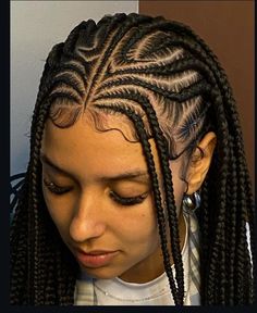 Cornrow Ponytail, Natural Hair Growth Tips, Natural Afro Hairstyles, Fulani Braids