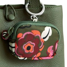 Add a touch of convenience to your AirPods with our stylish Bag Charm for AirPods. Designed to elevate your tech accessories, this chic bag charm seamlessly combines fashion and function, allowing you to keep your AirPods safe and easily accessible while on the go. Whether you're commuting, traveling, or running errands, our Bag Charm Case ensures your AirPods are always protected and easily accessible, allowing you to stay connected in style. Vera Bradley Bag Charm for AirPods in Bubbly Flowers Fleece Patterns, Vera Bradley Bag, Backpack Lunch Bag, Duffel Bag Backpack, Flowers Green, Belt Purse, Chic Bags, Air Pods, Stocking Stuffer Gifts