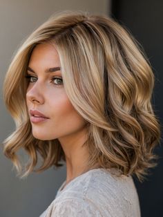 Golden Highlights Blonde Hair, Warm Tones Hair Color, Golden Brown Bob Hair, Golden Blonde Balayage Short Hair, Low Lights And Highlights Light Brown, Blonde Hair Warm Tones, Blond To Brown Hair Before And After, Warm Golden Blonde Balayage, Dark Blonde Hair With Lowlights