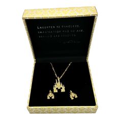 Disney parks exclusive Rebecca hook Mickey Mouse fantasyland castle. This is a parks exclusive to have the earrings with the necklace. It’s made out of sterling silver and cubic zirconia. ** Authentic Disney Parks merchandise. ** Disney Castle Earrings, Mickey Earrings, Magic Bands, Disney Castle, Disney Cruise Line, Disney Merchandise, Disney Star Wars, Shop Mens Clothing, Baby Disney