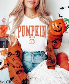 Pumpkin Spice Shirt Gift for Fall Cute Fall Shirt Autumn - Etsy Witchy Mama, Slp Shirts, Mama Sublimation, Pumpkin Spice Shirt, Fall Png, Statement Tees, Halloween Png, Trendy Fall, Mom Gifts