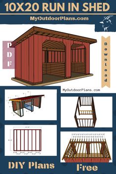 plans to build a shed for the backyard with pictures and instructions on how to build it