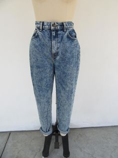 Y2K AMERICAN APPAREL all cotton high rise stone washed 5-pocket jeans. Made in Mexico.  Label size 30 Measured flat, they have a little stretch to them 30" waist  40" hips 13" rise 32" inseam Good +  vintage condition with minimal signs of use and age Acid Wash Denim Mid-rise Bottoms, Washed Blue Relaxed Fit Grunge Bottoms, Pre-washed Cotton Jeans In Washed Blue, Denim Blue Relaxed Fit Grunge Jeans, High Rise Washed Jeans In Recycled Denim, Relaxed Fit Cotton Grunge Jeans, Grunge Style Relaxed Fit Denim Blue Jeans, Grunge Relaxed Fit Denim Blue Jeans, High Rise Grunge Jeans In Denim Blue