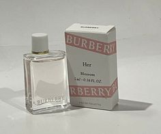 Burberry Her Blossom By Burberry 5ml Edt Splash Mini For Women New In Box. Condition is "New with box". Shipped with USPS First Class. Burberry Her Blossom, Burberry Her, First Class, Burberry, Perfume Bottles, Blossom, Conditioner, For Women, Makeup