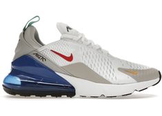 Nike Air Max 270 White, Shoes Sneakers Nike, Mens Nike Air, Nike Air Max 270, Hot Sneakers, Air Max 270, Adidas Yeezy, Jordan Retro, Men's Nike