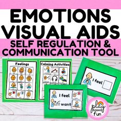 emotions visual aids self regulation and communication tool