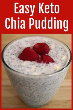 Keto Chia Pudding Recipe – How to make the best easy low carb friendly chia seed puddings as make ahead overnight breakfast or snack ideas. Low Carb Chia Seed Pudding, Keto Pudding, What Is Healthy Food, Keto Chia Pudding, Chia Pudding Recipe, Desayuno Keto, Postre Keto, Chia Seed Recipes, Low Carb Snack