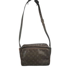 Louis Vuitton Nile Crossbody Purse Measurements: 10.5" L X 7.75" H X 4" W Condition: Great Condition, No Major Flaws Has Usual Wear From Age And Use, See All Photos For Details Brown Coated Canvas Lv Monogram Brass Hardware Leather Lining Clean Interior Single Adjustable Strap Leather Trim Embellishment & Dual Exterior Pockets Top Zipper Closures, Working Perfectly Comes As Pictured, As Is, No Original Tags Or Dust Bag Included Perfect Multi Functional Purse, Perfect For The Everyday Woman. Excellent Capacity For Any Occasion. Timeless Collection Piece. Louis Vuitton Lv Crossbody Bag Monogram Luxury Designer Leather Messenger Bag Multifunctional Vintage Lv Crossbody Bag, Lv Monogram, Leather Messenger Bag, Leather Messenger, Leather Design, Crossbody Purse, Brass Hardware, Authentic Louis Vuitton, Leather Trim