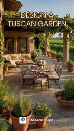 Tuscan Style Patio, Stone Bbq, Small Outdoor Patios, Luxurious Pool