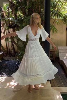 Mamma Mia Wedding Dress, Mamma Mia Aesthetic, Mia Aesthetic, Skandinavian Fashion, Europe Outfits, White Summer Dress, Dress Aesthetic