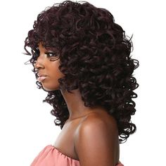 Sensationnel Instant Fashion Synthetic Wig GIGICOLOR SHOWN: 99JMATERIAL: Synthetic - 100% Premium fiber TYPE: Wig LENGTH: Medium HEAT SAFE: Yes - Up to 350ºF / 100% Premium fiber 100% premium fiber Sensationnel style in 60 seconds Jump from style to style at a great value Safe up to 350-400ºF Crochet Braids Twist, Grey Hair Pieces, Senegalese Twist Braids, Remy Hair Wigs, Remy Hair Weave, Hair Lotion, Hair Mousse, Braids With Weave, Human Braiding Hair