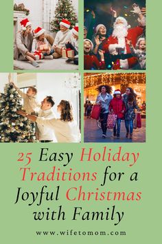 25 Easy Holiday Traditions For a Joyful Christmas With Family Holiday Ideas Christmas, Fun Christmas Traditions, Fun Holiday Activities, Christmas Holiday Traditions, Traditions To Start, Christmas Traditions Family, Simple Holidays, Fun Christmas, Holiday Activities