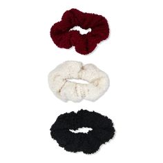 Holiday Faux Sherpa Scrunchies - HOLIDAY '24 FAUX SHERPA SCRUNCHIES 3CTFeaturesSoft, textured fabric in red, cream, and blackPerfect for creating sophisticated holiday hairstyles! - Holiday Faux Sherpa Scrunchies Hairstyles Holiday, Holiday Hairstyles, Textured Fabric, Ulta Beauty, One Color, Scrunchies, Hair Accessories, Hairstyles, Women Accessories