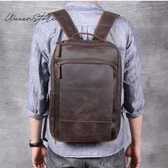 Excited to share the latest addition to my #etsy shop: Vintage Leather Backpack, Brown Leather Backpack, Rucksack, Personalized Men Leather Backpack, Hipster Backpack gifts for him her https://etsy.me/3jbW6H3 #fathergift #boyfriendgift #leatherbackpackmen #leathershoul Laptop Bagpack, Hipster Backpack, Laptop Backpack Mens, Vintage Leather Backpack, Laptop Bag Men, Backpack Vintage, Leather Backpack For Men, Backpack Gift, Brown Leather Backpack