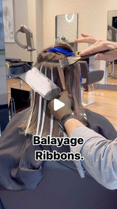 Matt Conn | Balayage Educator on Instagram: "I love how painting single ribbons of balayage creates an overall lighter highlight that’s still low maintenance. I’m using Sunlights, a clay-based lightener by  @sunlightspro .

#blondebalayage #haired #dimensionalblonde #healthyhair #softblonde #mattconnhair #behindthechair #lowmaintenancehair #blondeinspo" Ribbon Highlights Blondes, Low Maintenance Blonde Hair Balayage, Ribbon Highlights, Balayage Hair Tutorial, Light Highlights, Balayage Hair Blonde