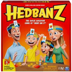 the board game hedbanz is an excellent addition to any family