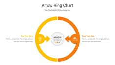 arrow ring chart for powerpoint