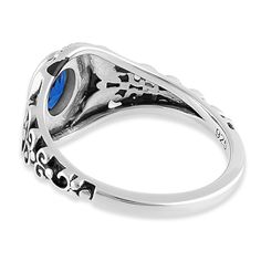 Top of Ring Height: 10.7mm

Band Width: 3.4mm

Shank Width: 1.6mm


Stone Material: Blue Sapphire Cubic Zirconia

Center Stone Size: 7mm x 5mm

Stone Shape: Oval

Center Stone Carat Weight: 0.76 ct

Total Number of CZ Stones: 1

Stone Setting: Inlay


Metal: 925 Sterling Silver

Plating: Rhodium Plated

Finish: High Polish Sapphire Signet Promise Ring, Blue Oval Signet Ring For Promise, Blue Oval Signet Promise Ring, Blue Oval Stackable Promise Rings, Plain Silver Rings, Marcasite Earrings, Hand Painted Earrings, Cz Bracelet, Diamond Jewelry Necklace