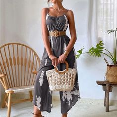 Asymmetrical Hem Cami Jumpsuit Ships In 7-10 Days~All Purchases Are Shipped With A Special Gift 95% Polyester, 5% Elastane Size Tags Are Letters Xs-(2) S-(4) M-(6) L-(8-10) Xl-(12) Xxl-(14) Search: Anthro Festival Preppy Casual Mumu Revolve Spell Reformation Puff Popular Swim Contemporary Layering Free People Cami Dress Top Events Lulu Vacation Beach Contemporary Anniversary Boat Weekend Pool Swim Night Out Visit My Boutique Casual Asymmetrical Jumpsuits And Rompers, Summer Asymmetrical Jumpsuits And Rompers, Asymmetrical Jumpsuits And Rompers For Summer, Casual Spring Jumpsuit With Asymmetrical Design, Free People Cami, Cami Jumpsuit, Preppy Casual, Vacation Beach, Dress Top