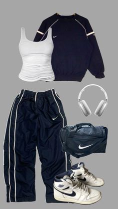 Pieces Of Clothing, Trendy Outfits For Teens, Cute Everyday Outfits, Tomboy Fashion, Sporty Outfits, Cute Simple Outfits