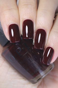 Maroon Nails Opi Gel, Opi Malaga Wine Gel, Opi Complimentary Wine, Opi Complimentary Wine Gel, Magala Wine Opi Gel, Grape Nails, Complementary Wine Opi, Good Nails