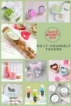 the collage shows different items that are for making soaps and other things to put in them