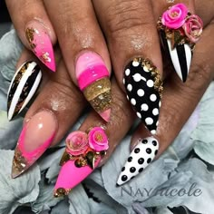 Bougie Nails, Lavish Nails, Nail Art Printer, 3d Nail Art Designs, Roti Recipe, Pretty Nail Colors, Diva Nails, Fall Nail Art Designs, Crazy Nails