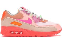 Shoe Lookbook, Air Maxes, Nike Air Max 90s, Pink Wardrobe, Nike Shoes Women Fashion, Sneak Attack, Colorful Sneakers, Preppy Shoes, Midsize Fashion