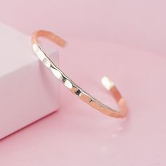 Wide Hammered Gold Cuff Bracelet Minimalist Hammered Cuff Bangle Bracelet, Minimalist Hammered Cuff Bracelet As Gift, Minimalist Hammered Cuff Bracelet Gift, Minimalist Hammered Cuff Bracelet, Hammered Rose Gold Cuff Bracelet Gift, Adjustable Hammered Rose Gold Bangle, Hammered Rose Gold Bangle, Everyday Hammered Cuff Bangle Bracelet, Gold Cuff Bracelet