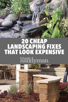 landscaping fixes that look expensive