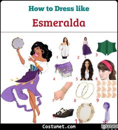 an image of how to dress like esmeralda