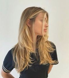 Hairstyles For Layered Hair, Blonde Hair Inspiration, Blonde Hair Looks, Haircuts Straight Hair, Haircuts For Long Hair, Hair Inspo Color, Long Hair Cuts, Layered Haircuts, Aesthetic Hair