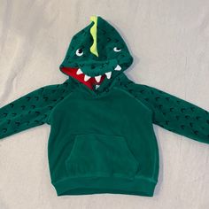 Carter’s Sweater New , 100% Polyester Dino Hoodie, Peach Hoodie, Girls Puffer Vest, Christmas Jacket, Blue Raincoat, Black Hooded Sweatshirt, Baby Hoodie, Carters Girl