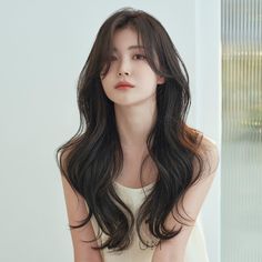 Korean Wavy Hair, Hair Inspiration Long, Wavy Hairstyles, Diy Summer, Permed Hairstyles, Haircuts For Long Hair, Asian Hair