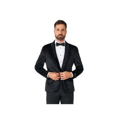 You'll look dashing and debonair wearing this men's deluxe dinner jacket from OppoSuits. You'll look dashing and debonair wearing this men's deluxe dinner jacket from OppoSuits. FEATURES Button front Silky, soft smooth fabric Long sleeves NA 3-pocketFIT & SIZING Approximate 34-in. length Modern fitFABRIC & CARE Polyester Dry clean Imported Size: 36 - Regular. Color: Black. Gender: male. Age Group: adult. Tailored Blazer For Black Tie Winter Events, Tailored Winter Blazer For Black Tie Events, Classic Sport Coat With Suit Collar For Party, Classic Party Sport Coat With Suit Collar, Tuxedo Blazer For Black Tie Winter Events, Winter Tuxedo Blazer For Black Tie Events, Winter Tuxedo Blazer For Black Tie, Winter Black Tie Tuxedo Blazer, Black Tie Winter Tuxedo Blazer