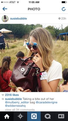 Cara. mulberry Autumn Deep, Mulberry Bush, Mulberry Bag, Bag Collection, Cara Delevingne, Famous Faces, Sunglasses Women, Square Sunglass, Women's Fashion