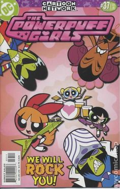 the powerpuff girls comic book cover