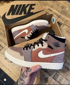 Cute Jordans, Custom Air Jordan 1, Jordan Collection, Beige Sneakers, Nike Shoes Girls, Nike Fashion Shoes