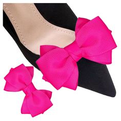 PRICES MAY VARY. Material: This shoe clips is made up of alloy and webbing, is very vintage and simple, turn your shoes into a brand new. Various colors available: Here have 23 colors for you choice, meet your different diy needs, easy to match. Widely using: This bow shoe clips widely used for heels, flats, boots, sandals shoes, also can dress up the clutch, hat, purse, handbags. Using occasions: This beautiful shoe clips is a perfect compliment for the bridal party or wedding shower or fashion Shoe Clips Wedding, Flats Boots, Shoe Decoration, Bow Shoes, Decorated Shoes, Craft Accessories, Womens Shoes High Heels, Shoe Clips, Diy Charms