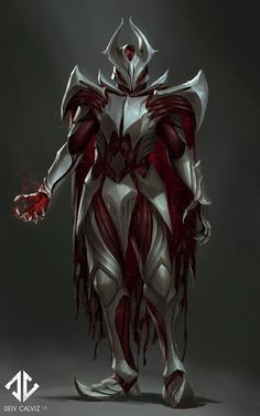 Flesh Armor Concept Art, Demonic Angel Art, Destiny 2 Tormentor, Blood Knight Art, Demon Knight Art, Blood Monster, Blood Knight, Demon Artwork, Demon Knight