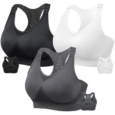 PRICES MAY VARY. Adjustable & Fit: Our sportswear boasts fully adjustable shoulder straps, offering a tailored fit for every body type. Simply adjust for a secure, comfortable fit that moves with you during intense workouts. Padded & Racerback: Enjoy added comfort, support, and freedom of movement with our padded, racerback sportswear. The racerback design enhances air circulation and reduces chafing, while the removable pads provide customizable breast support, absorbing shock and minimizing bo Gym Joggers, Yoga Gym, Yoga Bra, Air Circulation, Intense Workout, Bodybuilder, Active Wear Tops, Sports Bras, Shoulder Straps