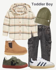 Outfit inspo for your little ones  Toddler fall clothes, toddler boy outfits, toddler boy fashion, toddler boy style, fall 2024, fall outfit inspo, toddler boy clothes, toddler sambas, adidas samba, adidas gazelle, toddler sneakers, adidas samba, toddler sambas, toddler Veja sneakers, toddler Uggs   Follow my shop @LiziReed on the @shop.LTK app to shop this post and get my exclusive app-only content!  #liketkit #LTKKids #LTKSeasonal #LTKFamily @shop.ltk https://liketk.it/4Q56Y Prince Fashion, Fall Toddler Outfits, Boy Street Style, Toddler Boy Style, Toddler Uggs, Sambas Adidas, Boys Fall Fashion, Boys Winter Clothes, Samba Adidas